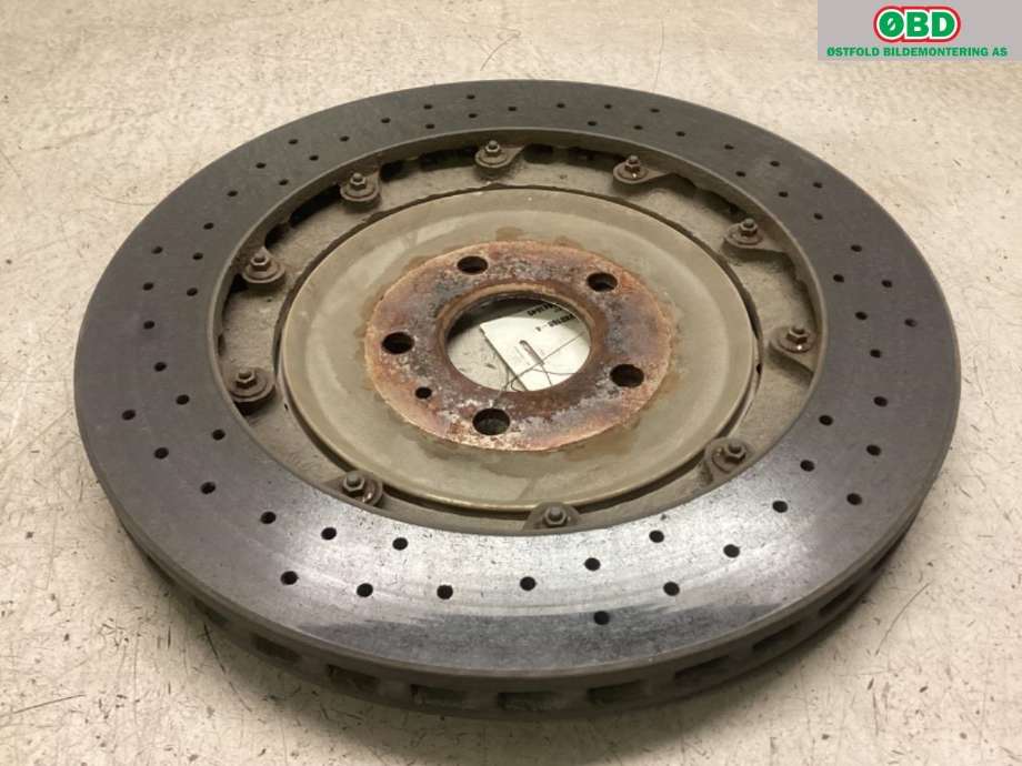 Bremseskive bak til Audi A7 2010-2014 (Type I, Fase 1)  (AUDI|4H0 615 601 G|)