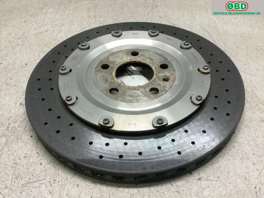 Bremseskive bak til Audi A7 2010-2014 (Type I, Fase 1) (AUDI|4H0 615 601 G|)