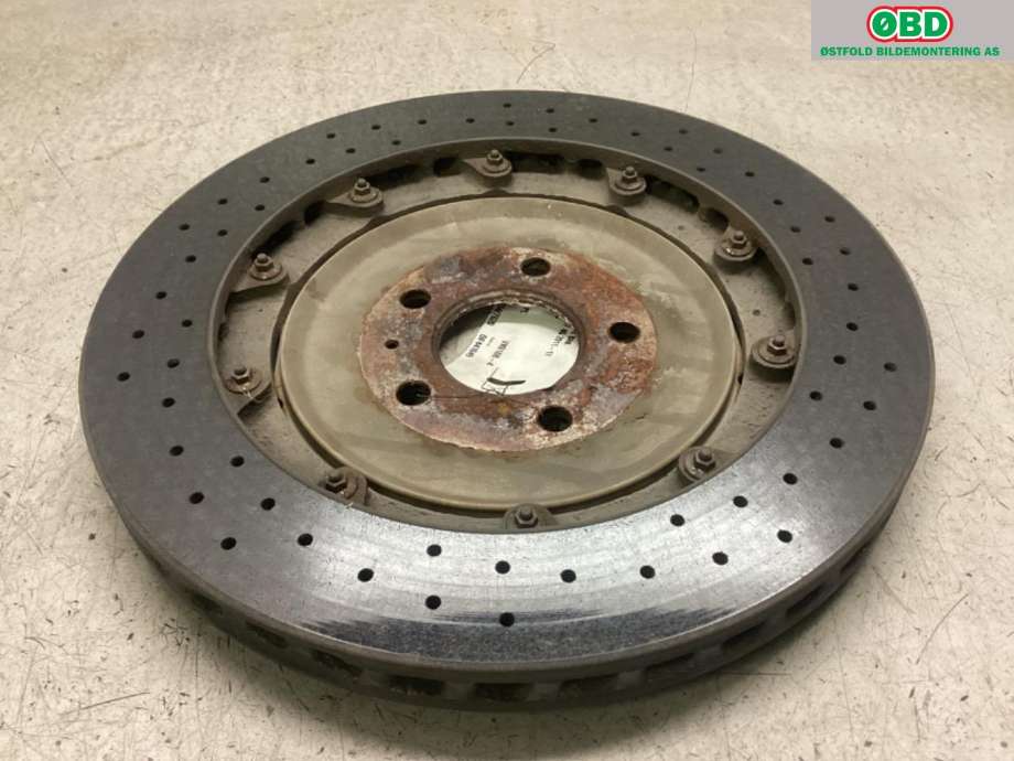 Bremseskive bak til Audi A7 2010-2014 (Type I, Fase 1) (AUDI|4H0 615 601 G|)