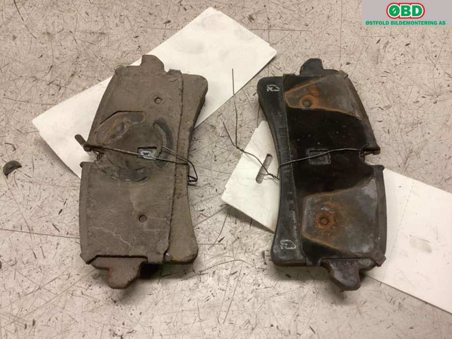 Bremseskive bak til Audi A7 2010-2014 (Type I, Fase 1) (AUDI|4H0 615 601 G|)