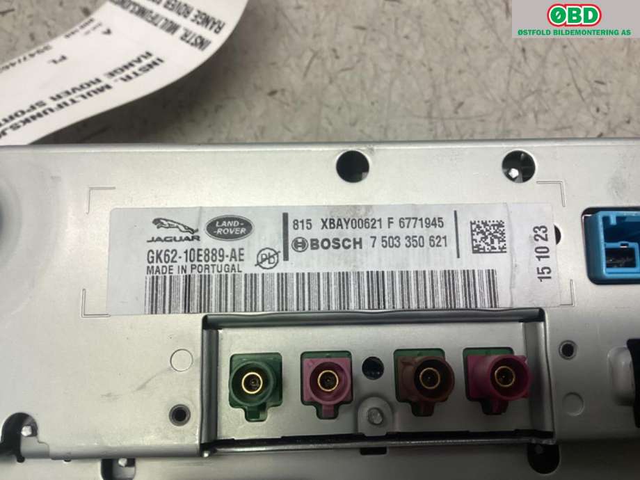 Instrument kjørecomputer til Land Rover Range Rover Sport 2013-->>  (LAND-ROVER|LR070871|LR120460|)