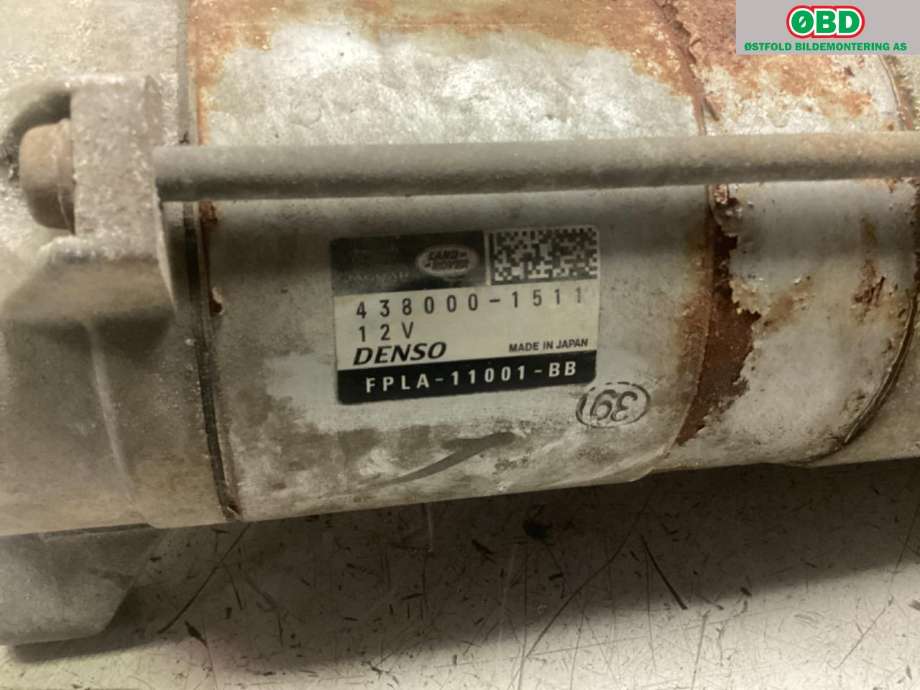 Starter diesel til Land Rover Range Rover Sport 2013-->>  (LAND-ROVER|LR080292|)