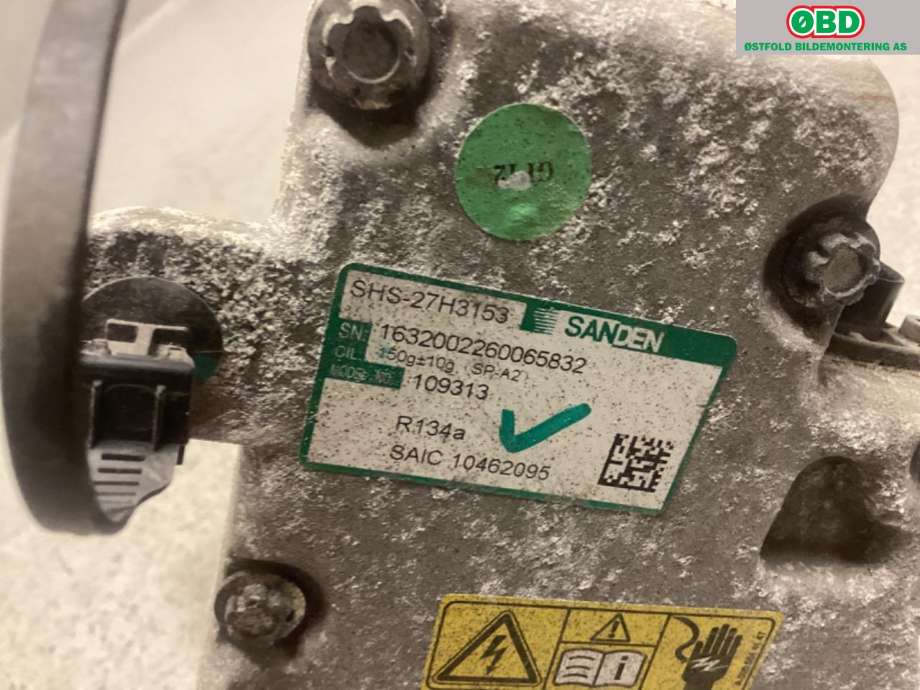 Aircondition kompressor til MG ZS EV 2019-2021 (Type I, Fase 1)  (MG ZS EV|)