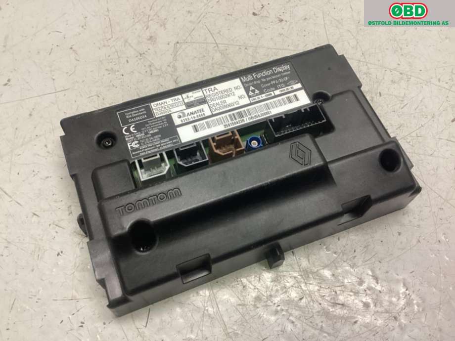 Instrument kjørecomputer til Renault Zoe 2013-2019 (Fase 1)  (RENAULT|259150423R|259150869R|)
