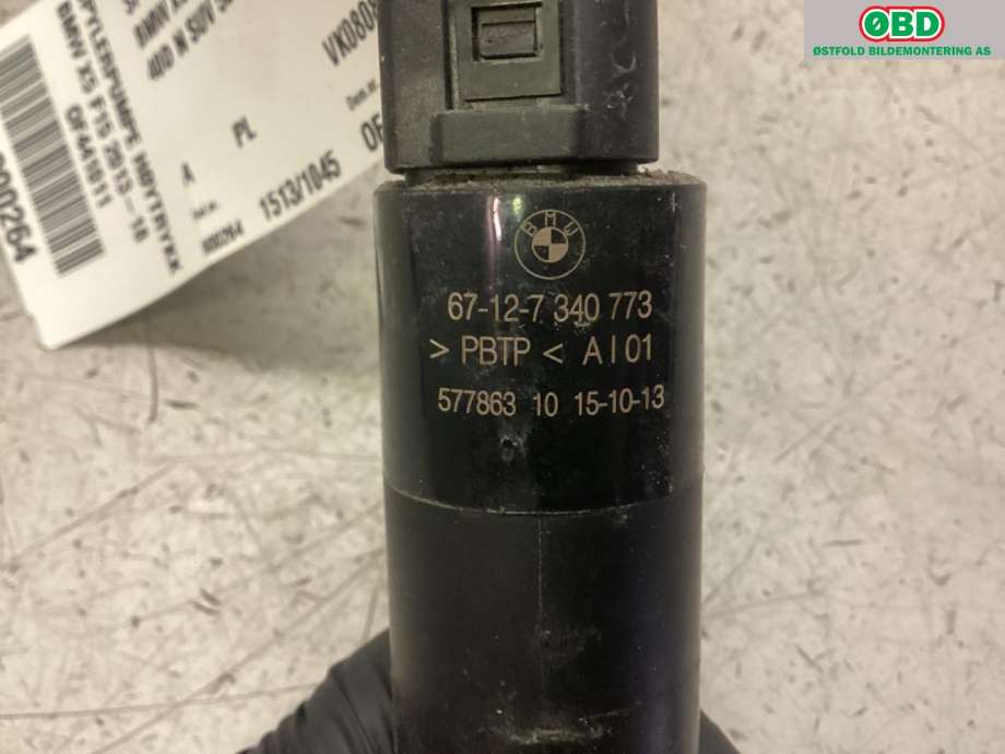 Spylerpumpe til BMW X5 2013-2018 (F15) (F15) (BMW|67 63 7 340 773|)