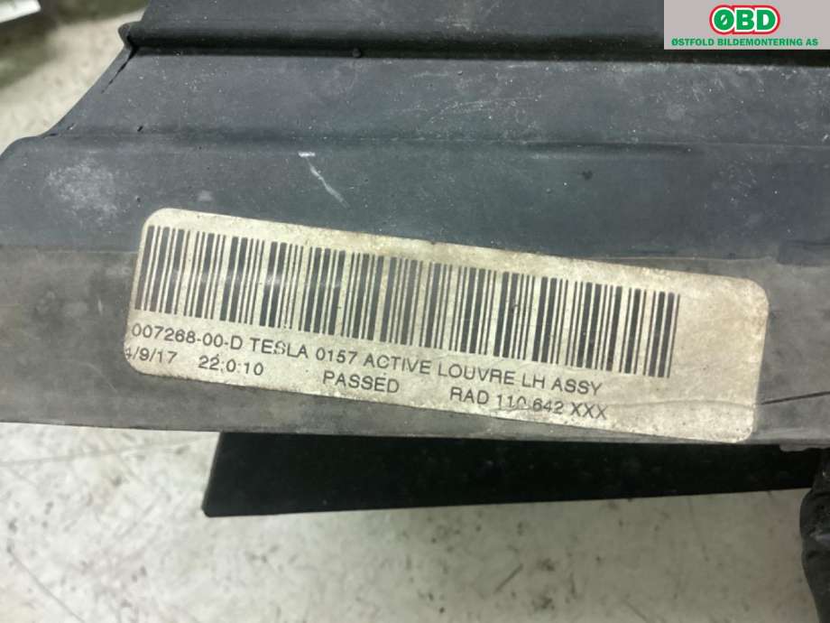 Diverse deler til Tesla Model S 2013-2016 (Fase 1)  (TESLA|1007268-00-D|)
