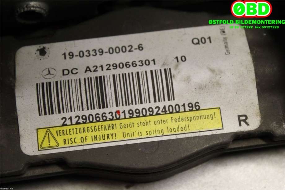 Panserhengsler til Mercedes E-Klasse 2009-2013 (Fase 1) (W212) (W212) (MERCEDES|A 204 880 02 28||2129066301)