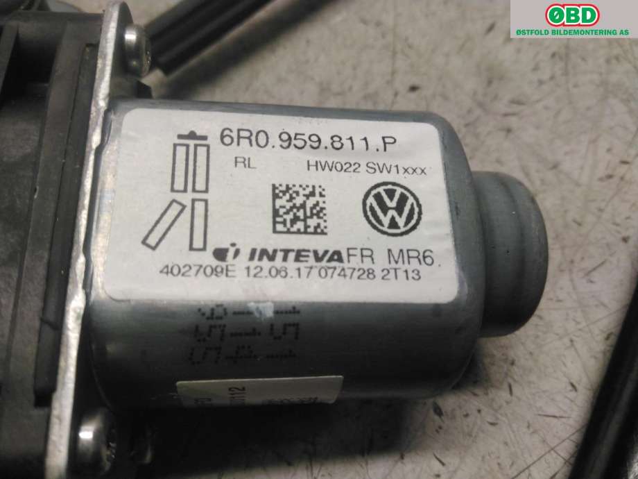 Ruteheis venstre bak til VW Amarok 2016-2022 (Type I, Fase 2) (VOLKSWAGEN|6R0 959 811 P|2H7 839 401 J|)