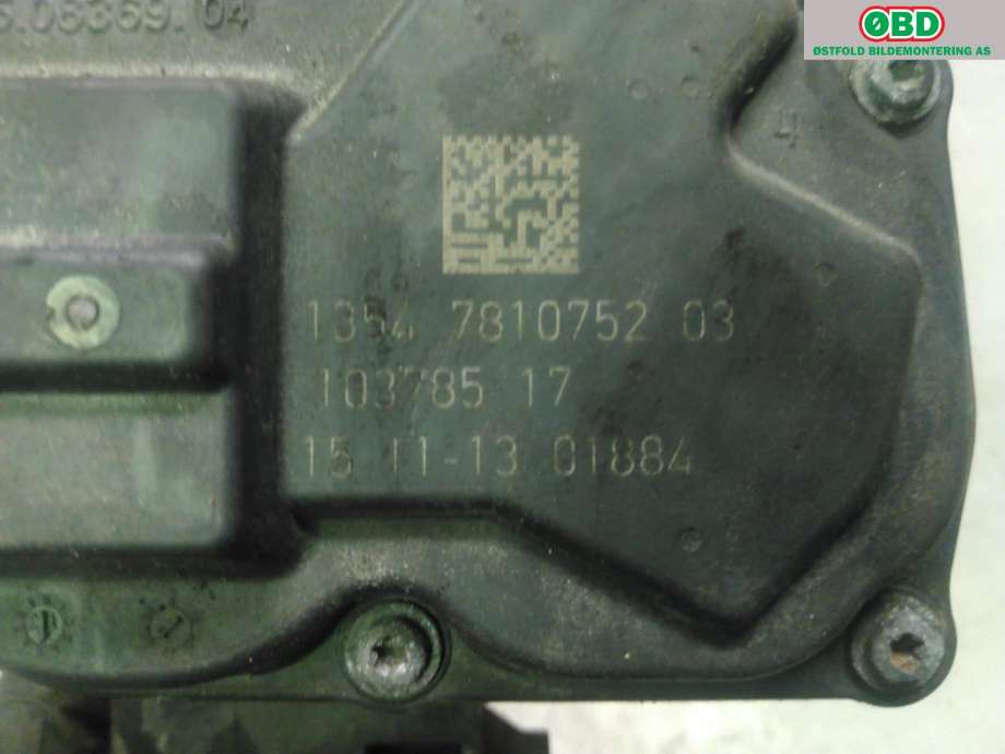 Spjeldhus til BMW X5 2013-2018 (F15) (F15) (BMW|13 54 7 810 752|)