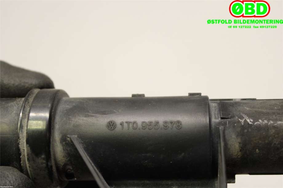 Lyktespylerdyse til VW Touran 2003-2006 (Type I, Fase 1)  (VOLKSWAGEN|1T0 955 978||1T0955978)