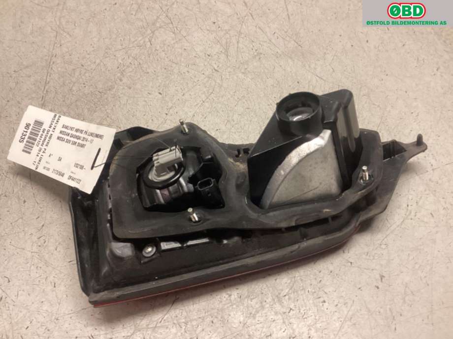 Baklykt høyre indre til Nissan Qashqai 2014-2021 (Type II)  (NISSAN|265504EA5D|)