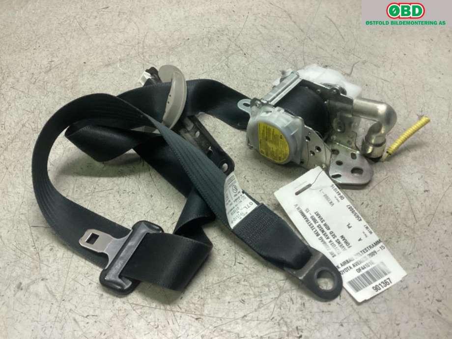 Airbag beltestrammer til Toyota Avensis 2009-2015 (Type III, Fase 1) (TOYOTA|)