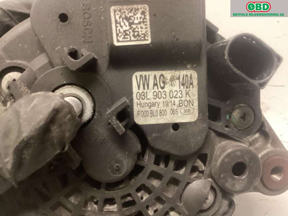 Dynamo til VW Golf VII 2012-2017 (Fase 1) (VOLKSWAGEN|03L 903 023 K|)