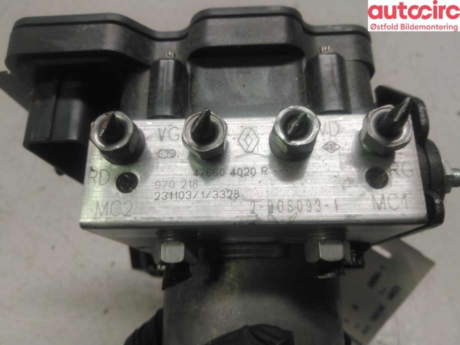 ABS sentral til Dacia Duster 2018-2024 (Type II)  (DACIA|476601091R|)