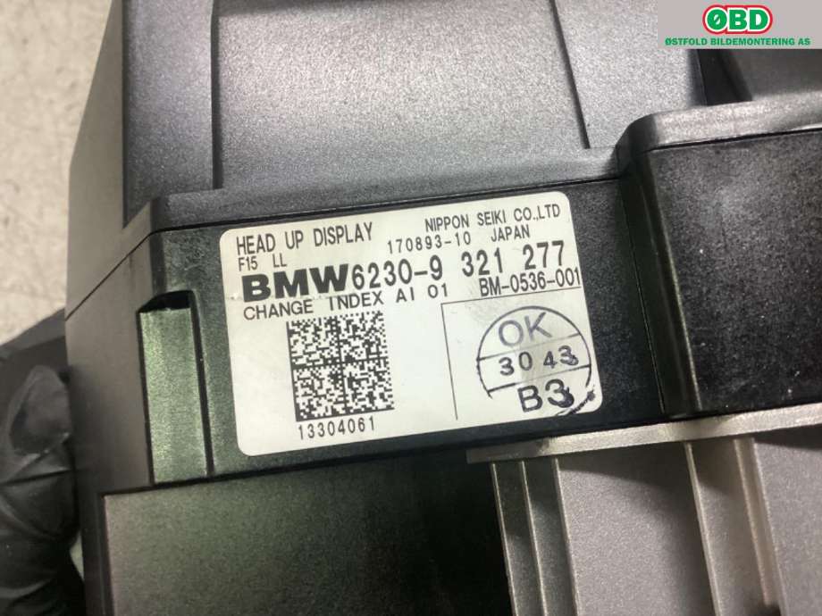 Instrumentpanel til BMW X5 2013-2018 (F15) (F15) (BMW|62 30 9 384 373|)