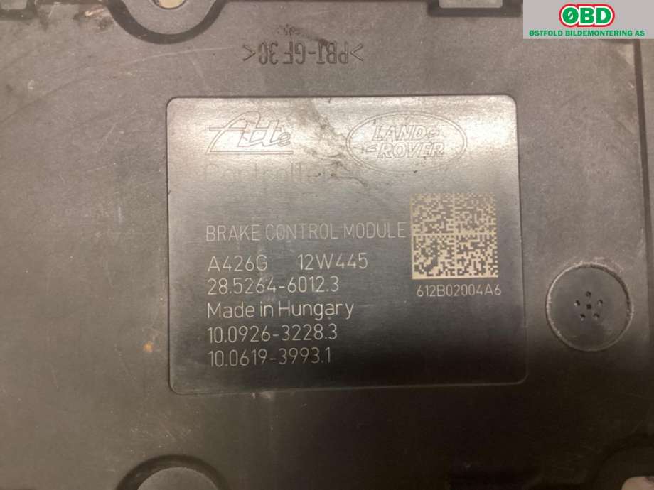ABS sentral til Land Rover Range Rover, Evoque 2011-2019 (Type I) (LAND-ROVER|)
