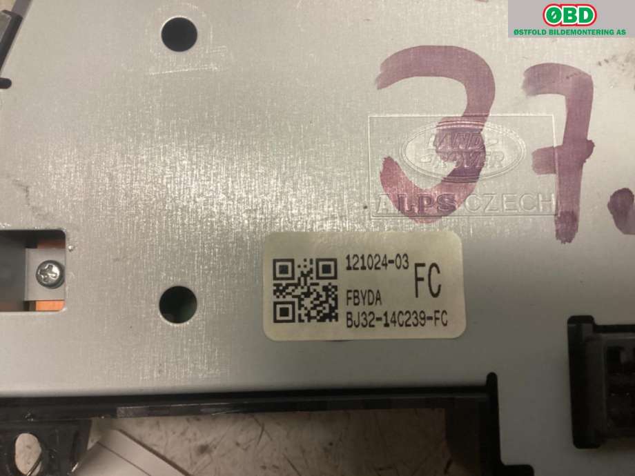 Varmeapparat betjening til Land Rover Range Rover, Evoque 2011-2019 (Type I)  (LAND-ROVER|)