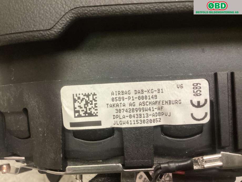 Airbag rattpute til Land Rover Range Rover Sport 2013-->>  (LAND-ROVER|LR063030|LR111593|)