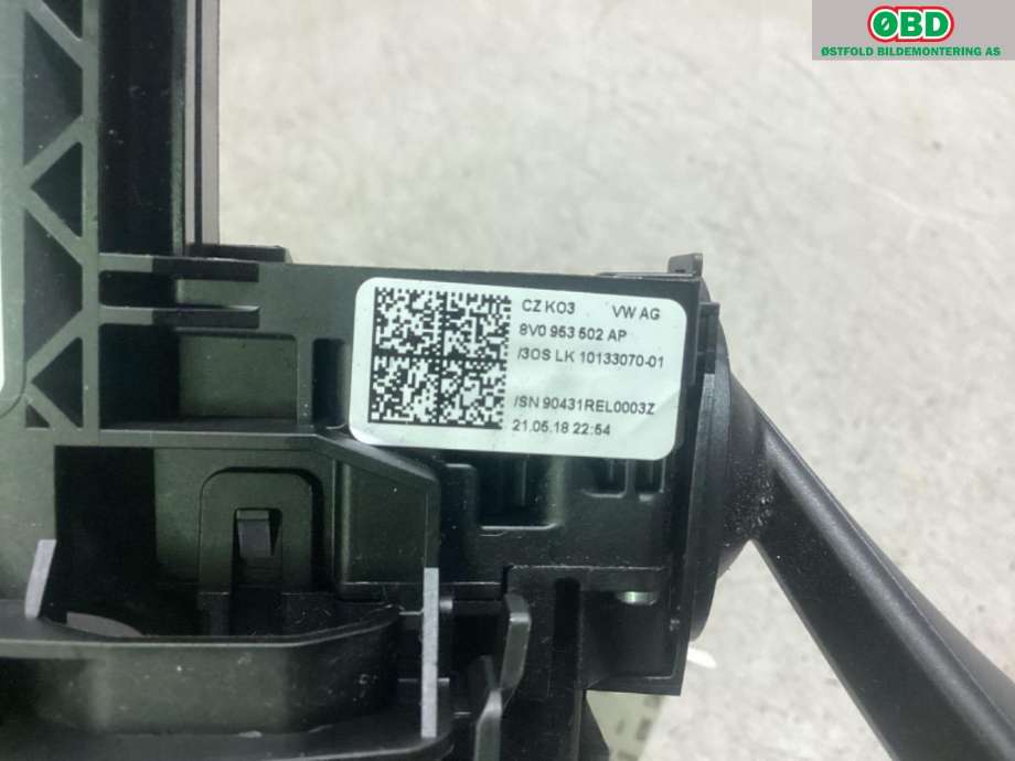 Bryter combi til Audi A3 2016-2020 (Type III, Fase 2)  (AUDI|8V0 953 502 AP|)