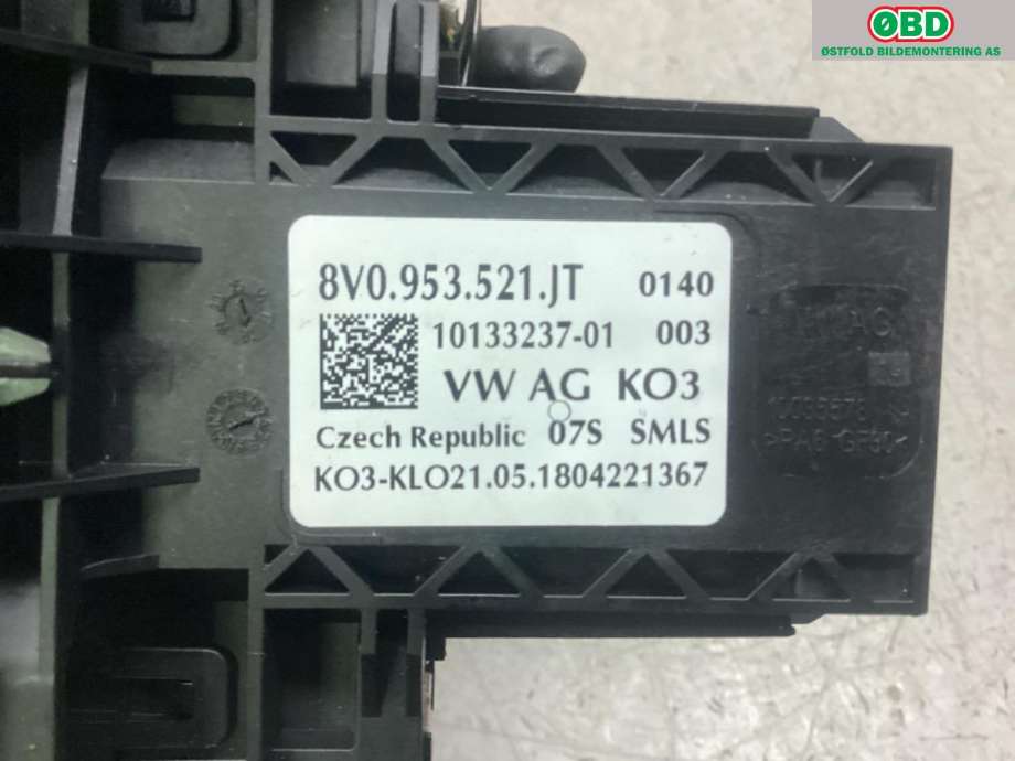 Bryter combi til Audi A3 2016-2020 (Type III, Fase 2)  (AUDI|8V0 953 502 AP|)