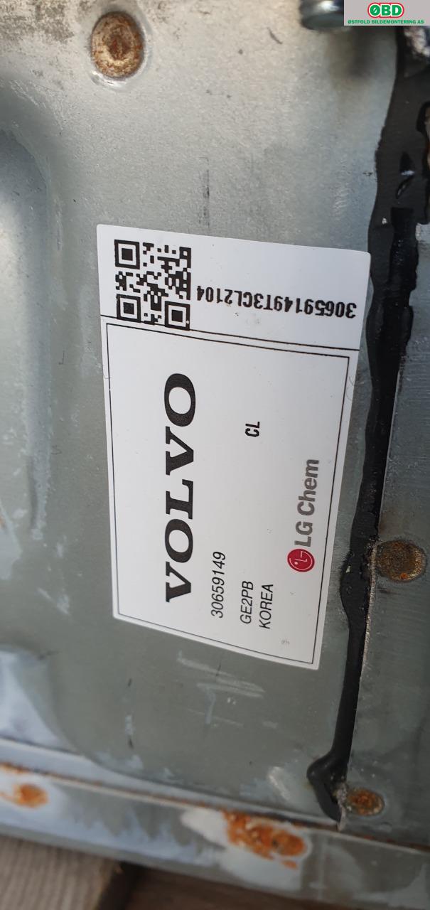 Batteripakke elbil til Volvo V60 2010-2013 (Type I, Fase 1)  (VOLVO|)