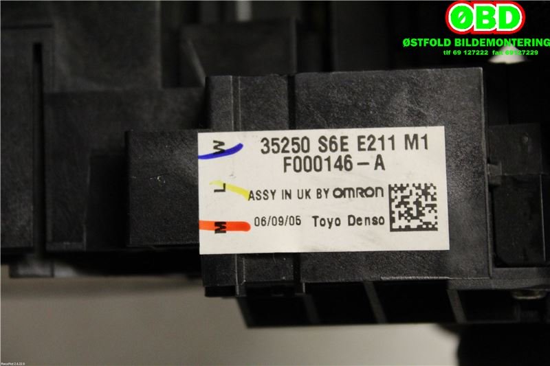 Bryter combi til Honda CR-V 2002-2006 (Type II)  (HONDA|35256S6AG01|35255S5AA22|35250S6EE21)