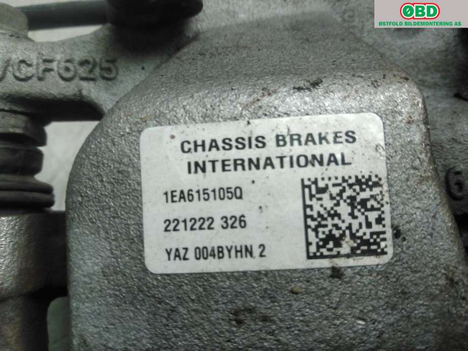 Bremsecaliper venstre foran til VW ID.4 2020-->>  (VOLKSWAGEN|1EA 615 123 B|)
