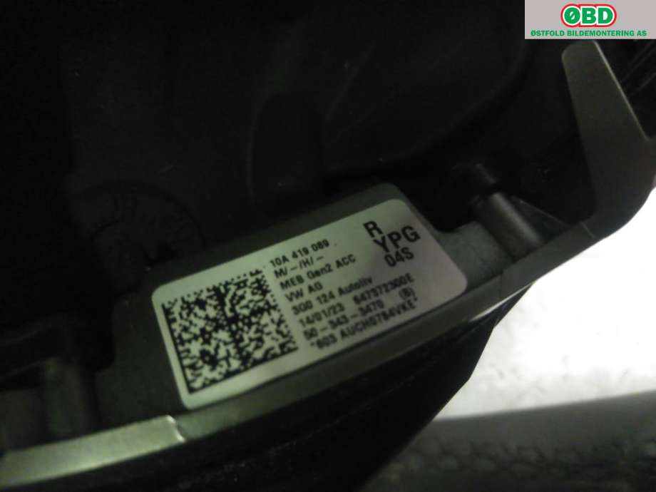 Ratt til VW ID.4 2020-->>  (VOLKSWAGEN|10A 419 089 R|)