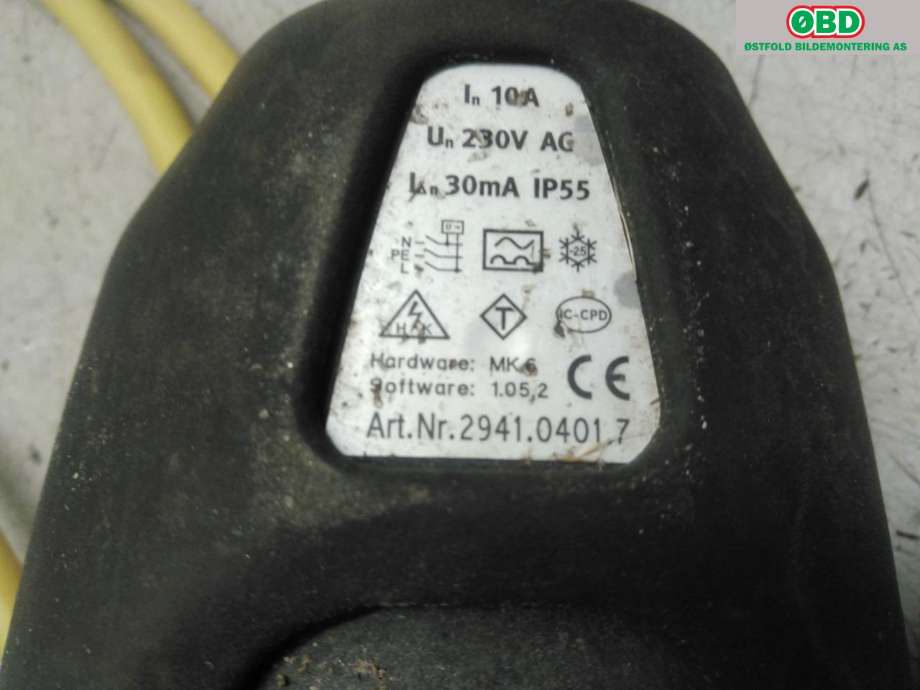 Batterilader kabel til VW e-Golf 2014-2017 (Fase 1) (VOLKSWAGEN|12E 971 675 CG|)