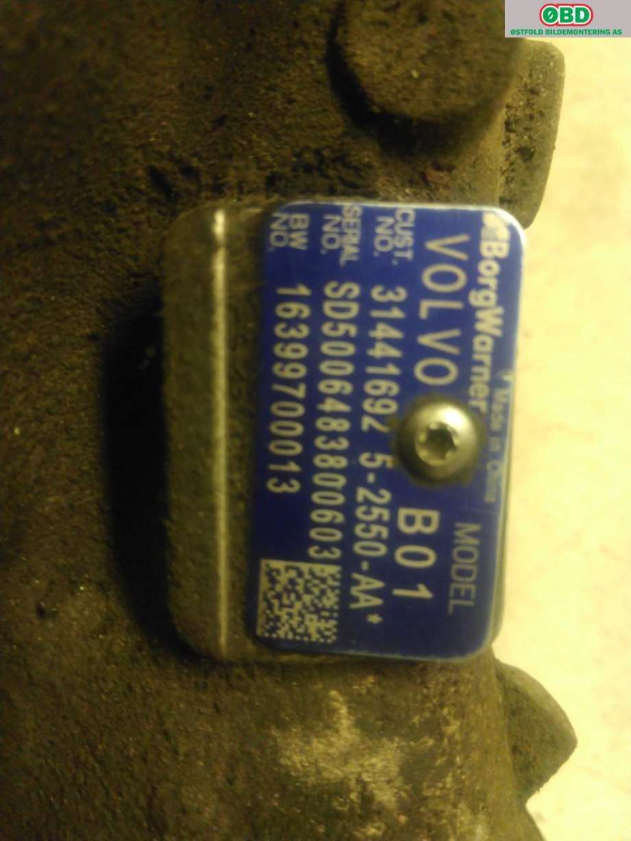 Turbo til Volvo V40 2012-2019 (VOLVO|36010097|)