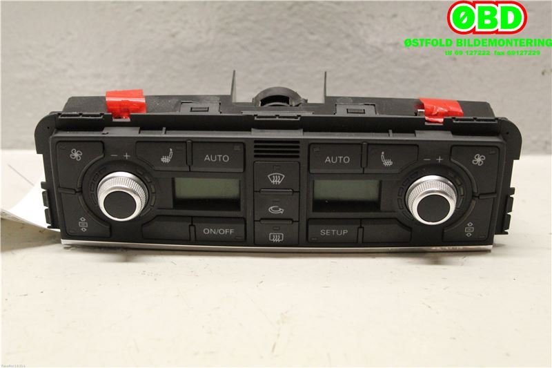 Varmeapparat betjening til Audi A8 2003-2010 (Type II) (AUDI|4E0 820 043 G||4E0820043D)