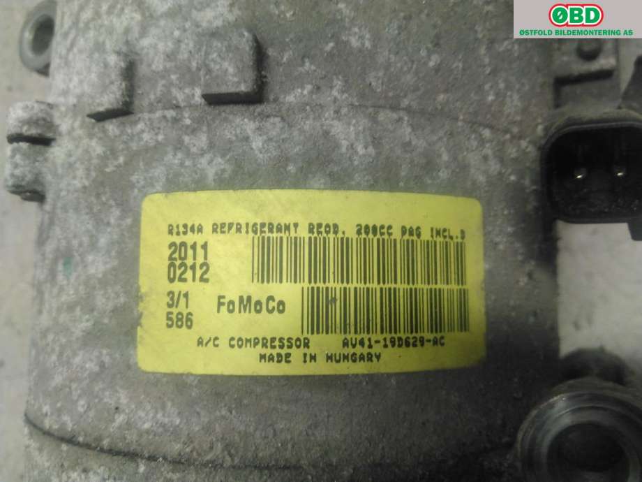 Aircondition kompressor til Ford Kuga 2008-2012 (Type I)  (FORD|1790328|)