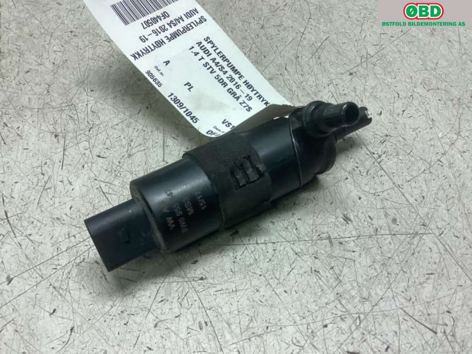 Spylerpumpe til Audi A4 2015-2019 (Type V, Fase 1) (B9) (B9) (AUDI|6R0 955 681|)