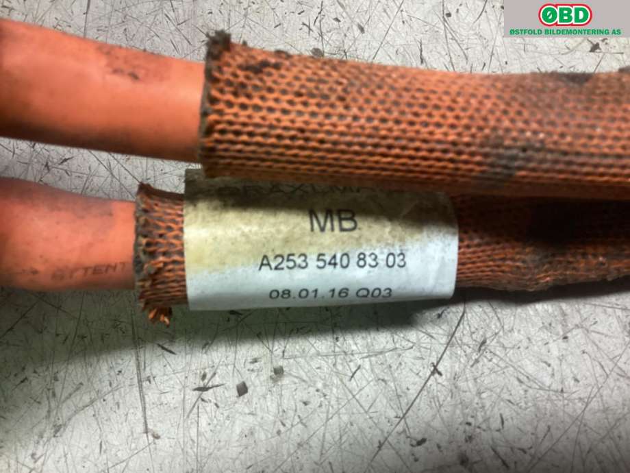 Kabel høy volt (HV) hybrid til Mercedes GLC 2015-2022 (X253) (X253) (MERCEDES|A 253 540 83 03|)