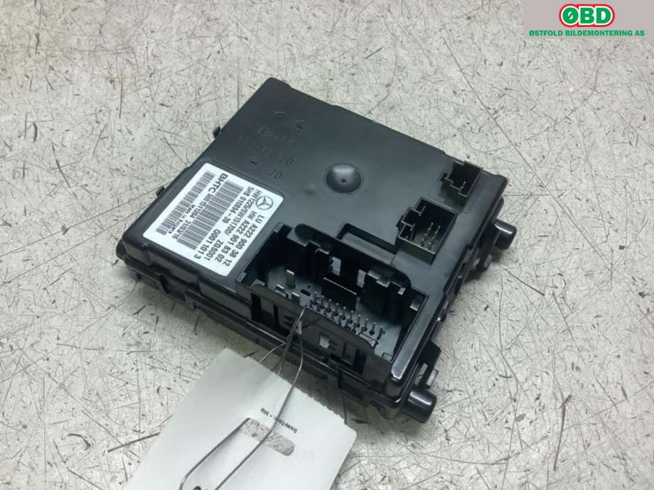 Styreenhet klima/aircondition til Mercedes GLC 2015-2022 (X253) (X253) (MERCEDES|A 222 900 38 12|)
