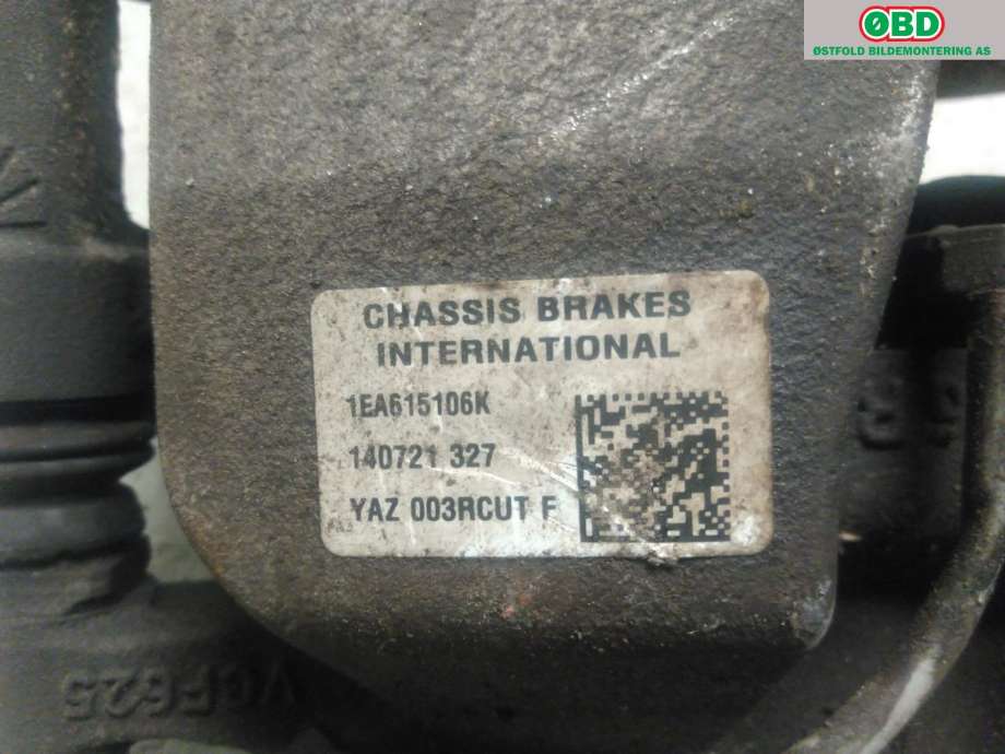 Bremsecaliper høyre foran til VW ID.4 2020-->>  (VOLKSWAGEN|1EA 615 124 B|)