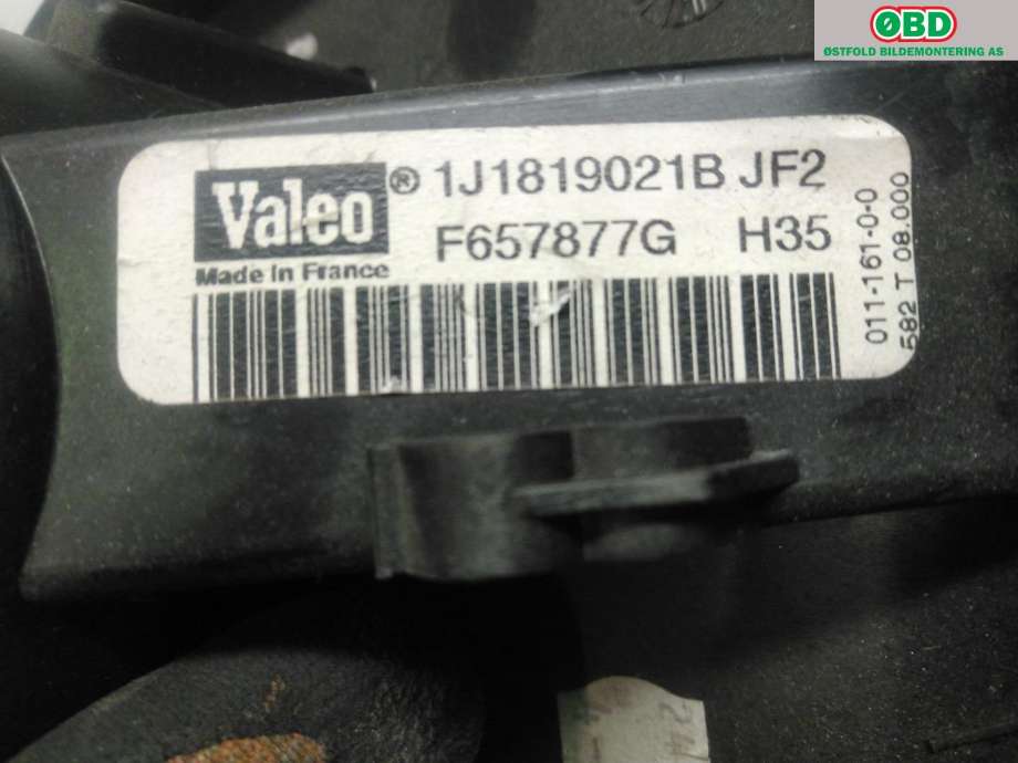 Varmeapparat motor til Porsche Boxster 1997-2004 (986) (986) (PORSCHE|996 624 107 01||1J1819021B)