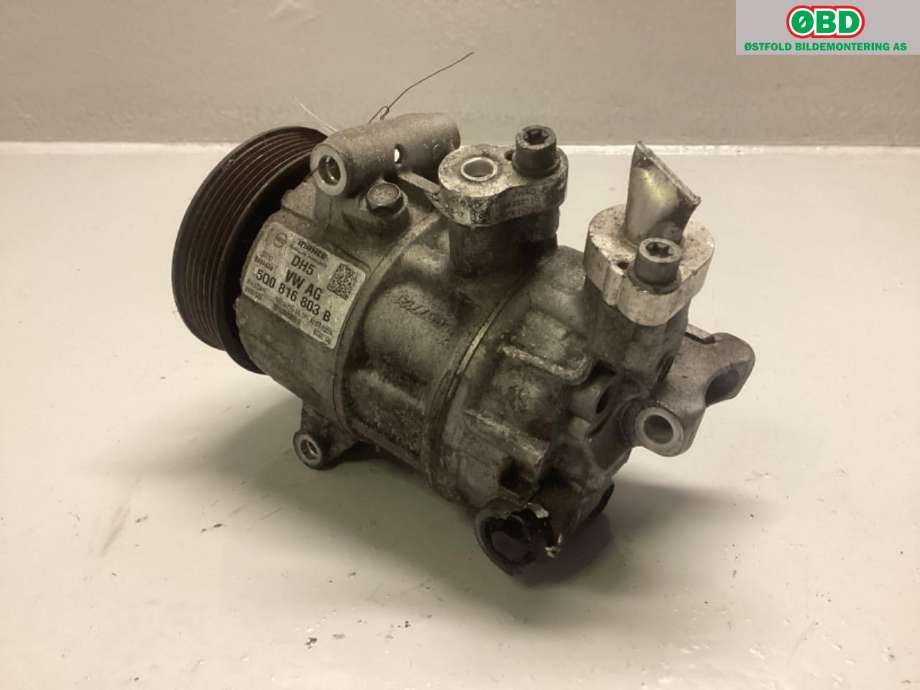 Aircondition kompressor til Škoda Octavia 2017-2020 (Type III, Fase 2)  (SKODA|5Q0 816 803 D|)