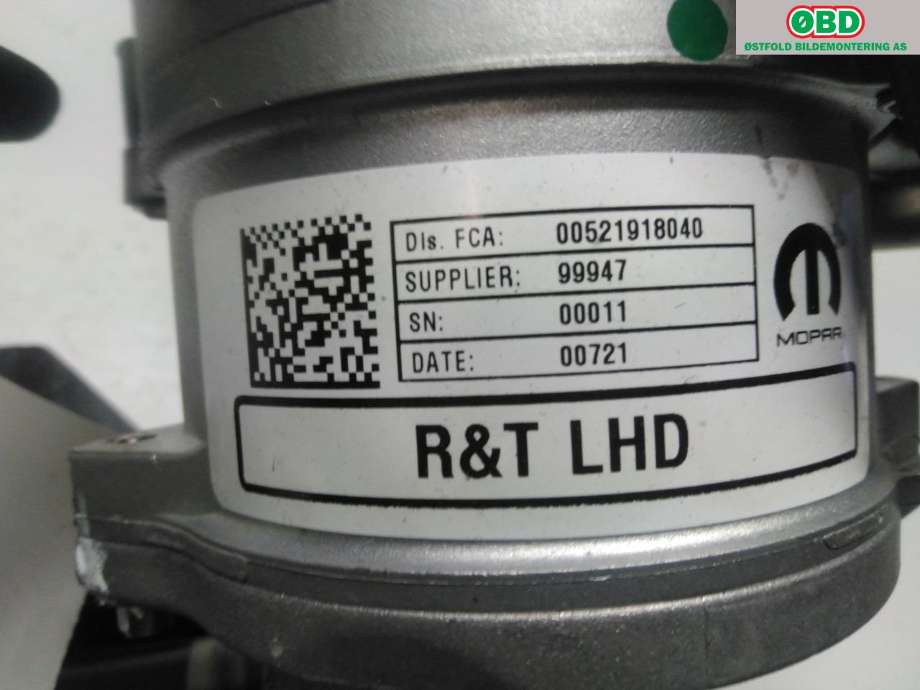Rattaksel elektrisk servo til Fiat 500 2021-->>