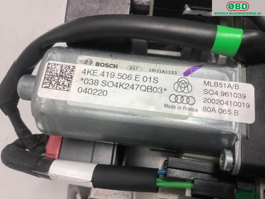 Rattaksel elektrisk servo til Audi e-tron 2018-->>  (AUDI|4KE 419 506 E|)