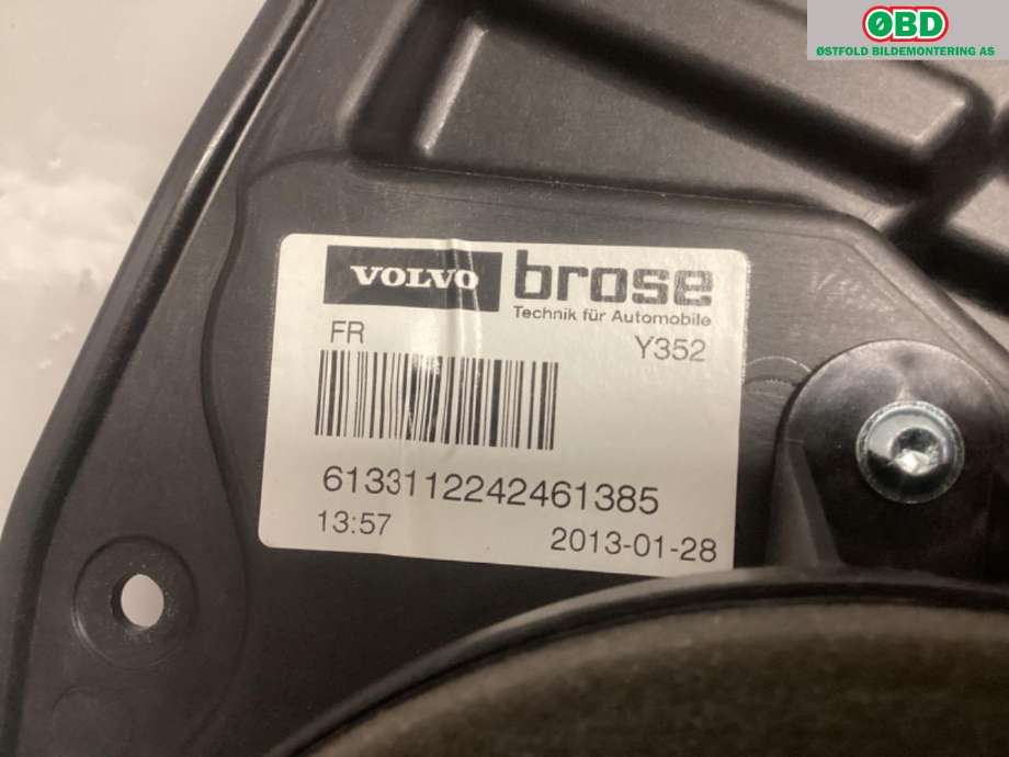 Ruteheis høyre foran til Volvo V60 2010-2013 (Type I, Fase 1)  (VOLVO|30784311|)