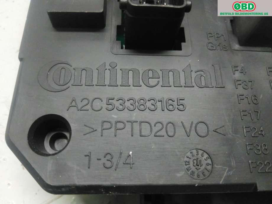 Styreenhet comfort (BCM) til Citroën C4, Picasso 2013-2018 (Type II)  (CITROEN|16 104 582 80|)