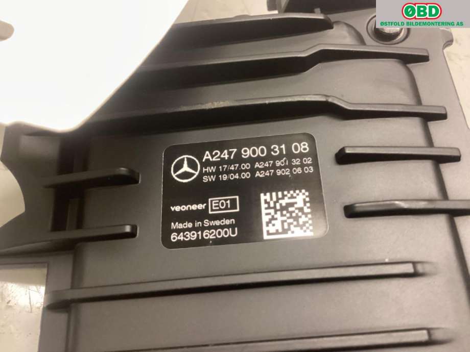 Kamera til Mercedes A-Klasse 2018-->> (W177) (W177) (MERCEDES|A 247 900 31 08|)