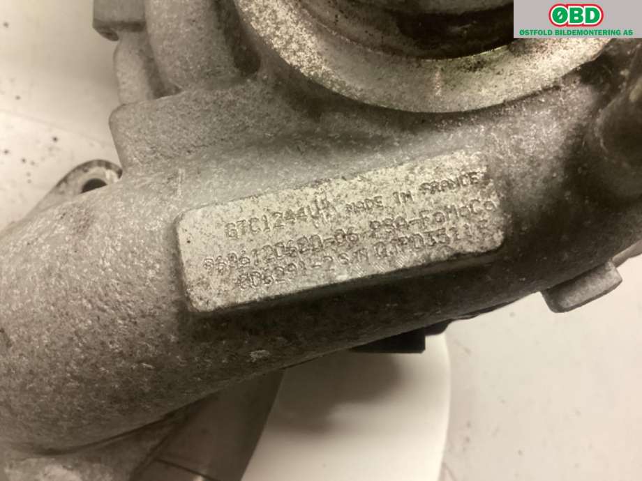 Turbo til Citroën C4, Picasso 2013-2018 (Type II)  (CITROEN|0375 P7|)