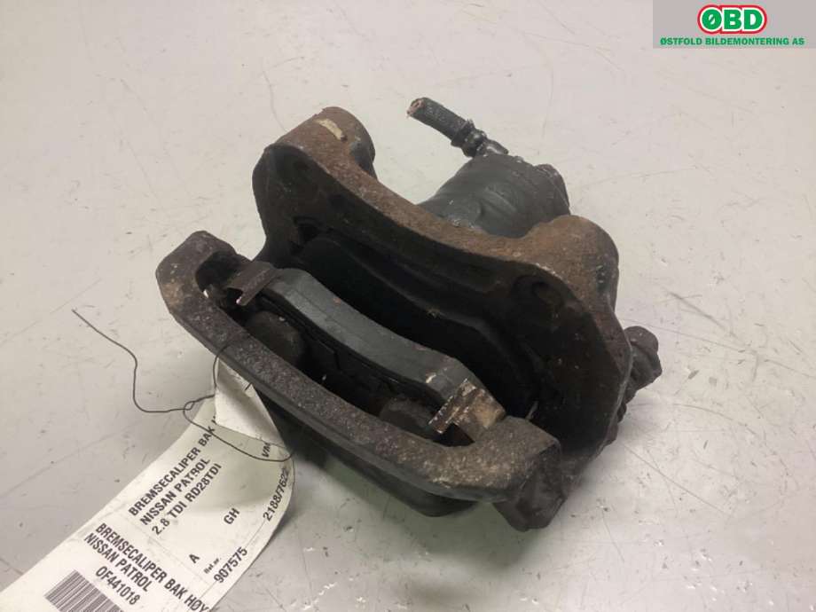 Bremsecaliper høyre bak til Nissan Patrol, 1998-2004 (Fase 1) (Y61) (Y61) (NISSAN|44001VB200)