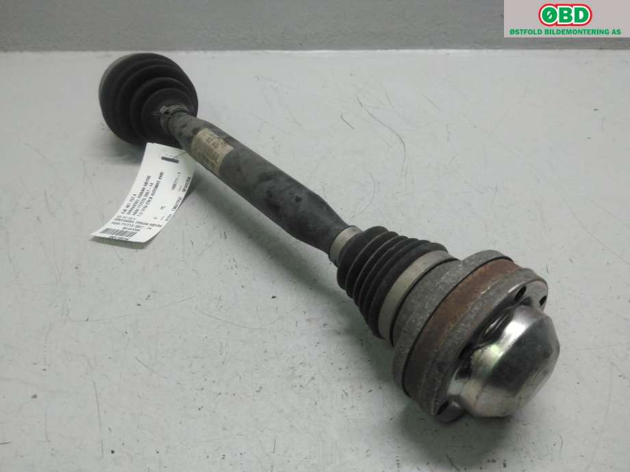 Drivaksel høyre foran til Audi TT, 2006-2014 (Type II)  (AUDI|8J0 407 762 A)