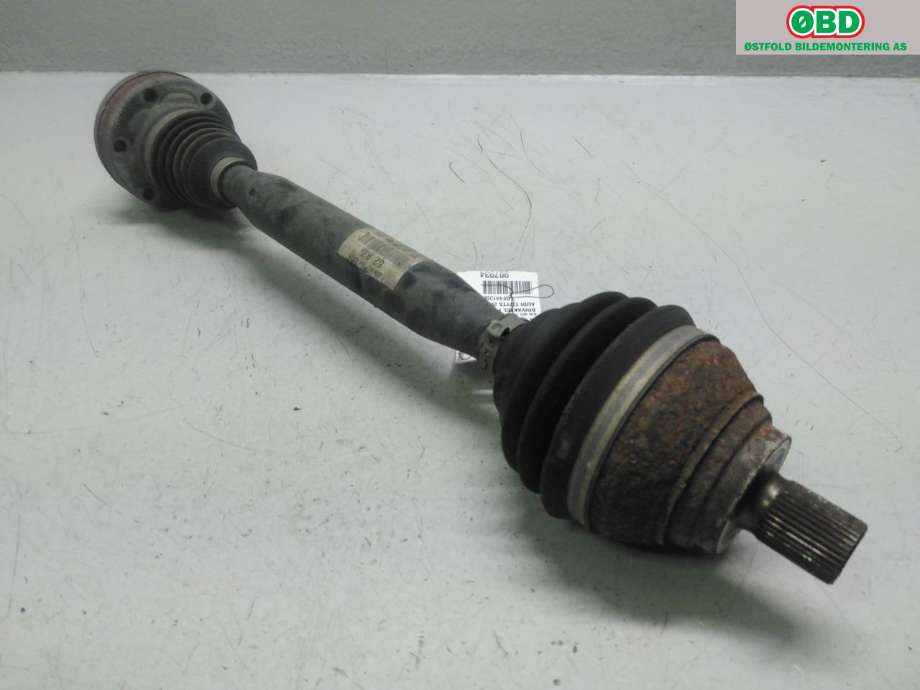 Drivaksel høyre foran til Audi TT 2006-2014 (Type II)  (AUDI|8J0 407 762 A|)
