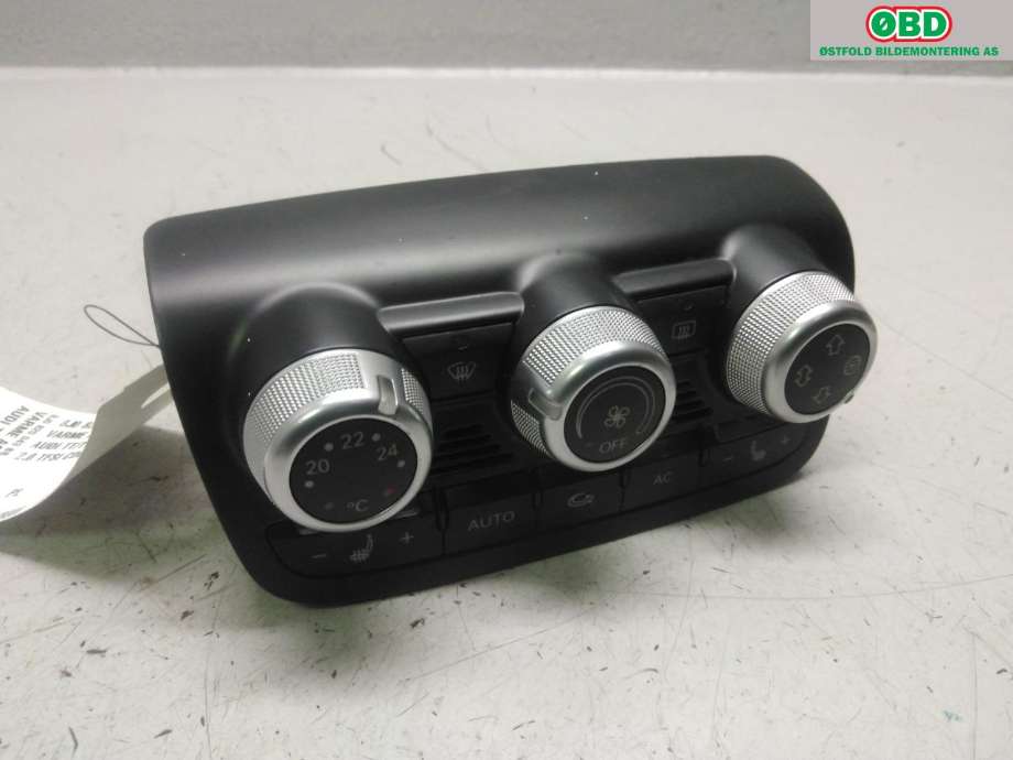 Varmeapparat betjening til Audi TT, 2006-2014 (Type II)  (AUDI|8J0 820 043 BB)