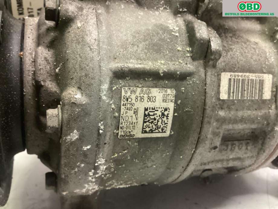 Aircondition kompressor til Audi A5 2016-->> (Type II)  (AUDI|4M0 816 803|)