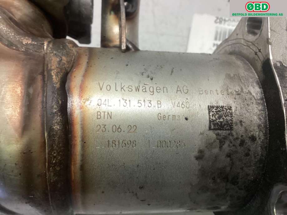EGR-kjøler til Audi A5 2016-->> (Type II)  (AUDI|04L 131 513 B|)